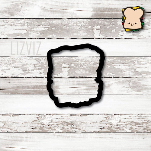 Sandwich Cookie Cutter. Lunch Cookie Cutter. Back to School Cookie Cutter.