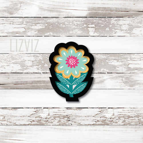 flower cookie cutter spring flower