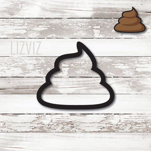 Poop Cookie Cutter.