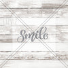 Smile Cookie Stencil.