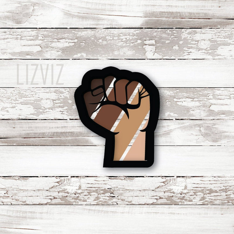 Fist Cookie Cutter. LGBTQ. BLM.