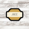 The JBee Plaque Cookie Cutter. Plaque Cookie Cutter