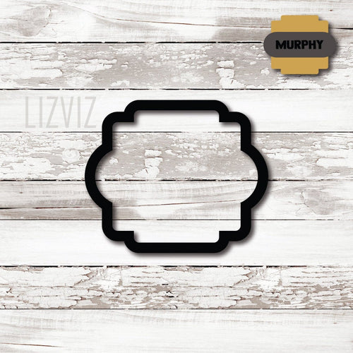 The Murphy Cookie Cutter. Plaque Cookie Cutter