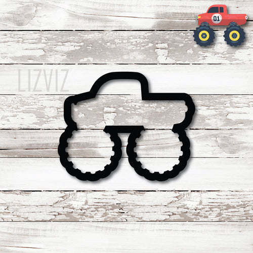 Monster Truck Cookie Cutter.