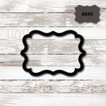 plaque cookie cutter jules