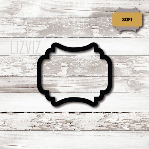 plaque cookie cutter sofi