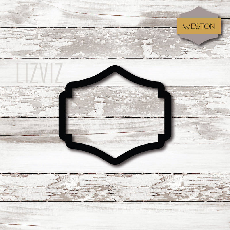 plaque cookie cutter weston