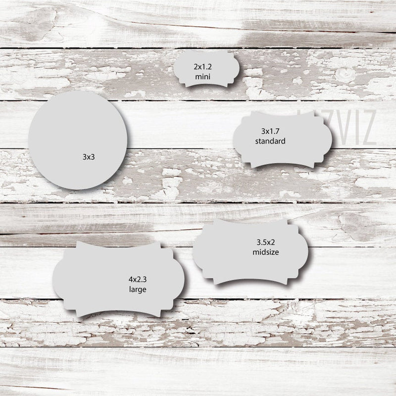 The Jordyn Plaque Cookie Cutter. Plaque Cookie Cutter