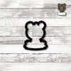 Bear Cookie Cutter. With Banner