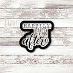Happily Ever After Cookie Cutter. Wedding cookie cutter. Divorce Cookie Cutter.