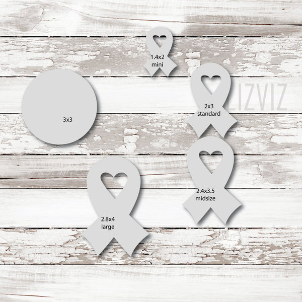 Cancer Awareness Ribbon Cookie Cutter. – LizViz