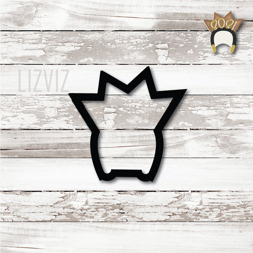 Crown Headband Cookie Cutter. New Year Cookie Cutter. Birthday Cookie Cutter. Fourth of July.