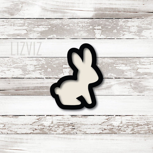 Bunny Silhouette Cookie Cutter.
