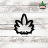 Weed Leaf with Banner Cookie Cutter. 420 cookie Cutter. Weed Cookie Cutter. Marijuana.