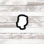 Woman Silhouette Cookie Cutter. Woman Empowerment. Option 2