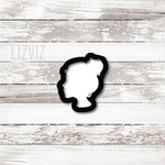 Woman Silhouette Cookie Cutter. Woman Empowerment. Option 3