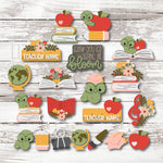 School Cookie Cutter. Floral Ruler Plaque Cookie Cutter. Teacher Appreciation Cookie Cutter. Graduation Cookie Cutter.