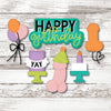 Balloon Cookie Cutter. Birthday Cookie Cutter. Happy Girthday