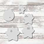 Star with Bow Cookie Cutter. Fourth of July Cookie Cutter.