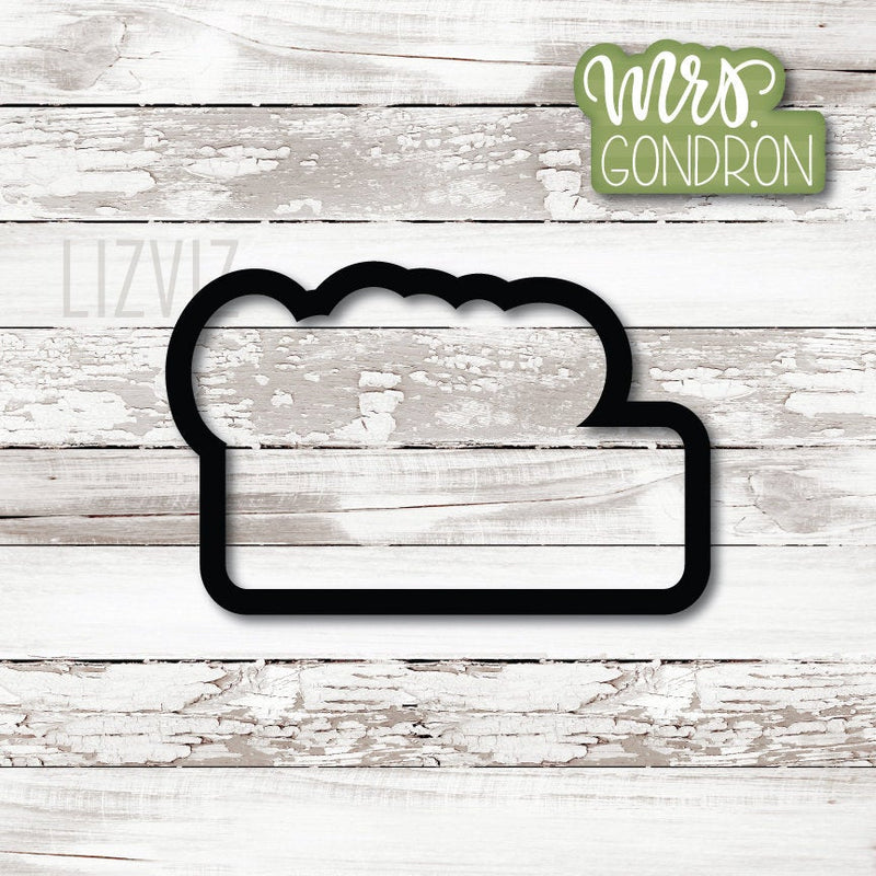 Wedding Cookie Cutter. Mrs. Plaque Cookie Cutter. Bachelorette Party Cookie Cutter.