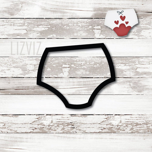 Underwear Cookie Cutter. Woman Empowerment. Period Positivity.