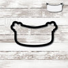 Banner Cookie Cutter. Party Cookie Cutter. Rectangle.