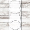 owl stack cookie cutter set