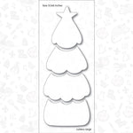 Christmas Tree Cookie Cutter. Christmas Cookie Cutter. Large fits 12x5 box.