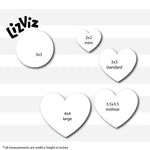 Pet Conversation Heart Candy Cookie Stencil. Valentines.