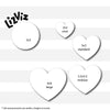Conversation Heart Candy Cookie STAMP Valentines cookie stamp heart cookie stamp