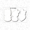 Easter Trio Set Cookie Cutter. Easter Cookie Cutter. Bunny Cookie Cutter. Carrot Cookie Cutter. Tulip Cookie Cutter.