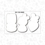 Easter Trio Set Cookie Cutter. Easter Cookie Cutter. Bunny Cookie Cutter. Carrot Cookie Cutter. Tulip Cookie Cutter.