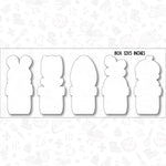 easter plant cookie cutter set of 5 design 2022