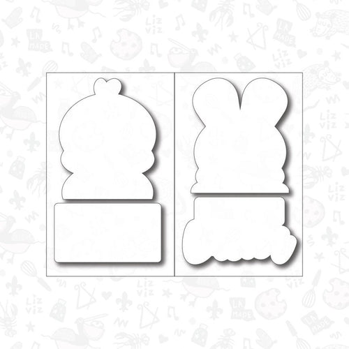 Easter Multi Plaque Cookie Cutter Set. Cookie Cutter Set. Easter Cookie Cutter. 6 piece set.