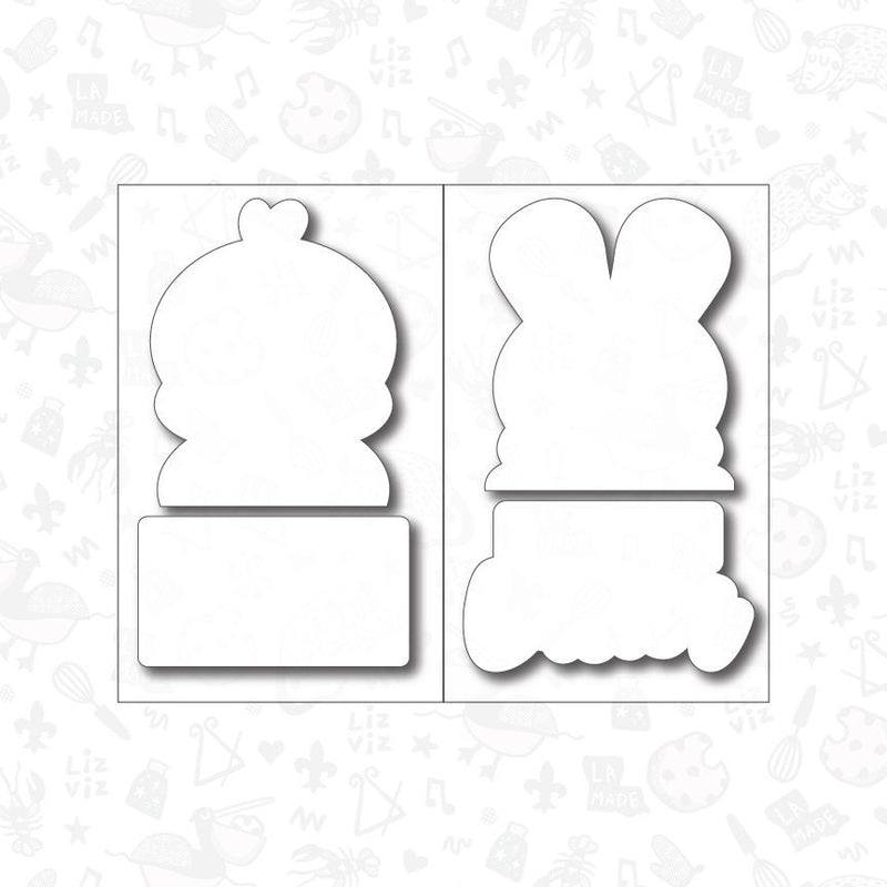 Easter Multi Plaque Cookie Cutter Set. Cookie Cutter Set. Easter Cookie Cutter. 6 piece set.