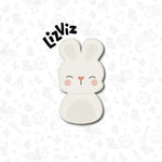 Easter Cookie Cutter. 2022 Design. Bunny Full Body Cookie Cutter.