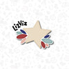 Fourth of July cookie cutter. Bursting Star Cookie Cutter. 2022 design.