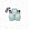 Crop Top Cowgirl Vest Cookie Cutter. Disco Cowgirl Party.