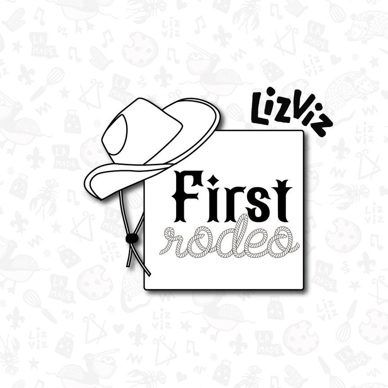 first fiesta number 1 cookie cutter with sombrero hat – LizViz