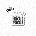 Just a bunch of Hocus Pocus Cookie Cutter. Halloween Cookie Cutter. 2022