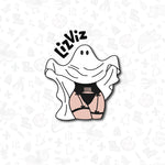 Sexy Ghost Cookie Cutter. Halloween Cookie Cutter. Thicc or Treat.