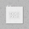 Hocus Pocus Stencil. Halloween Stencil.