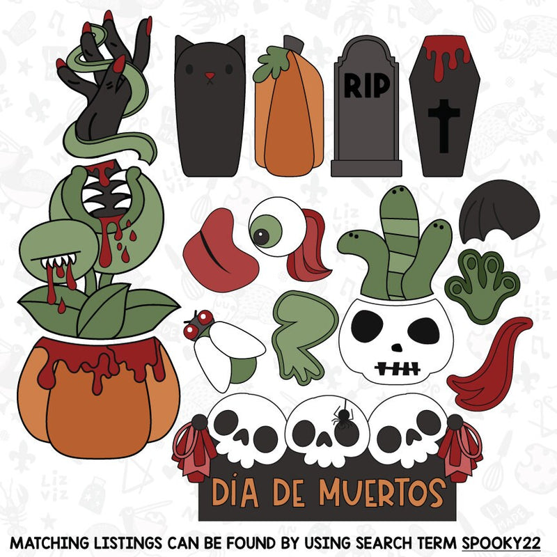Halloween Mini cookie cutter set. Mini Set. 7 cutters included. Witch' – LizViz halloween-mini-cookie-cutter-set-mini-set-7-cutters-included-witch-lizviz