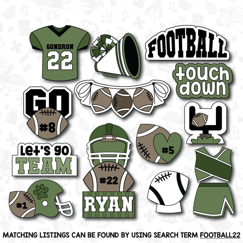 cookie cutters football helmet Helmet Front View Cookie Cutter. Football Cookie Cutter. – LizViz