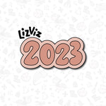 2023 Plaque Graduation Cookie Cutter with stamp option