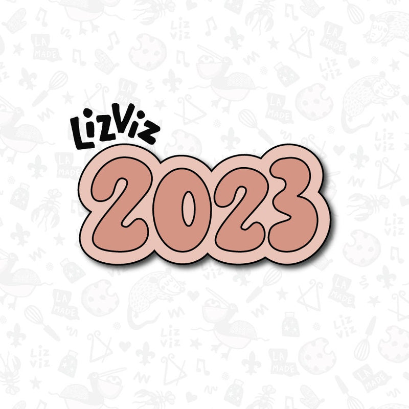 2023 Plaque Graduation Cookie Cutter with stamp option