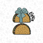 Taco cookie cutter. Feliz Navidad Cookie Cutter. Cinco de Mayo Cookie Cutter.
