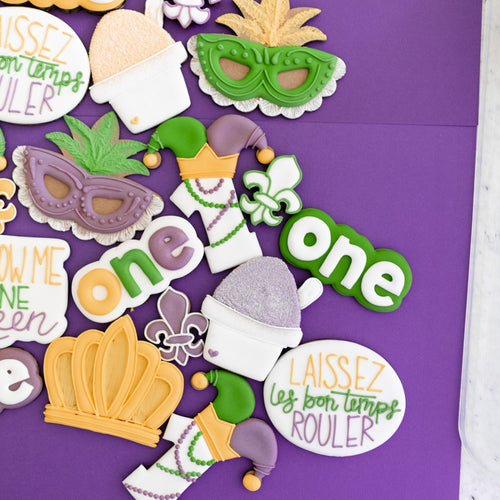 Number one cookie cutter lowercase Birthday Cookie Cutter. One. First Birthday cookie cutter