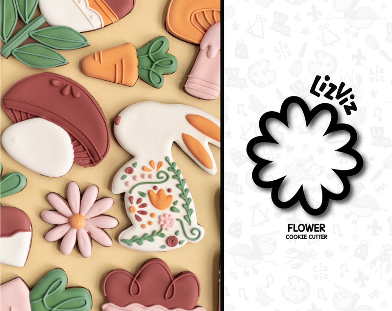 daisy flower cookie cutter