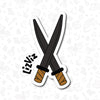ninja tool cookie cutter long sword weapon cookie cutter